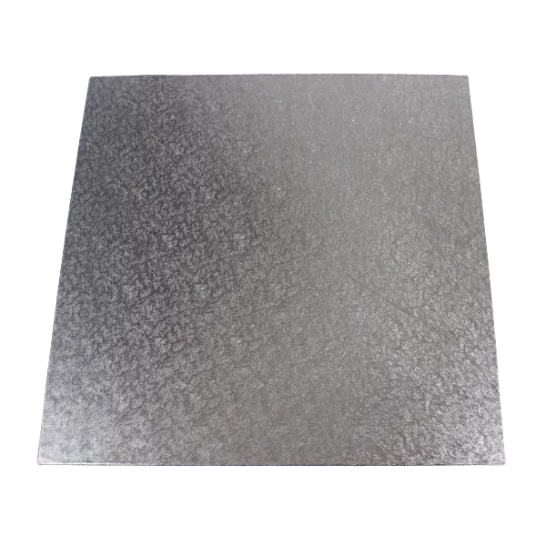 Cakeboard 40x40cm 12mm silber