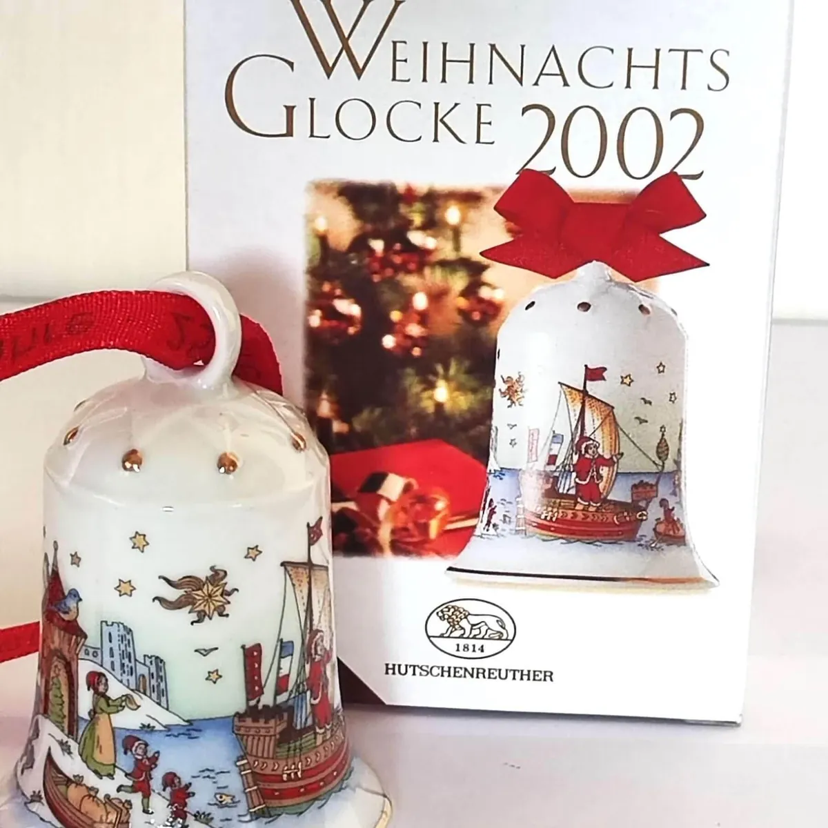 Hutschenreuther Weihnachtsglocke 2002 - Limitierte Auflage