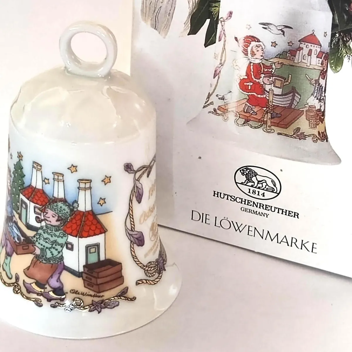 Hutschenreuther Weihnachtsglocke 1994 - Limitierte Auflage