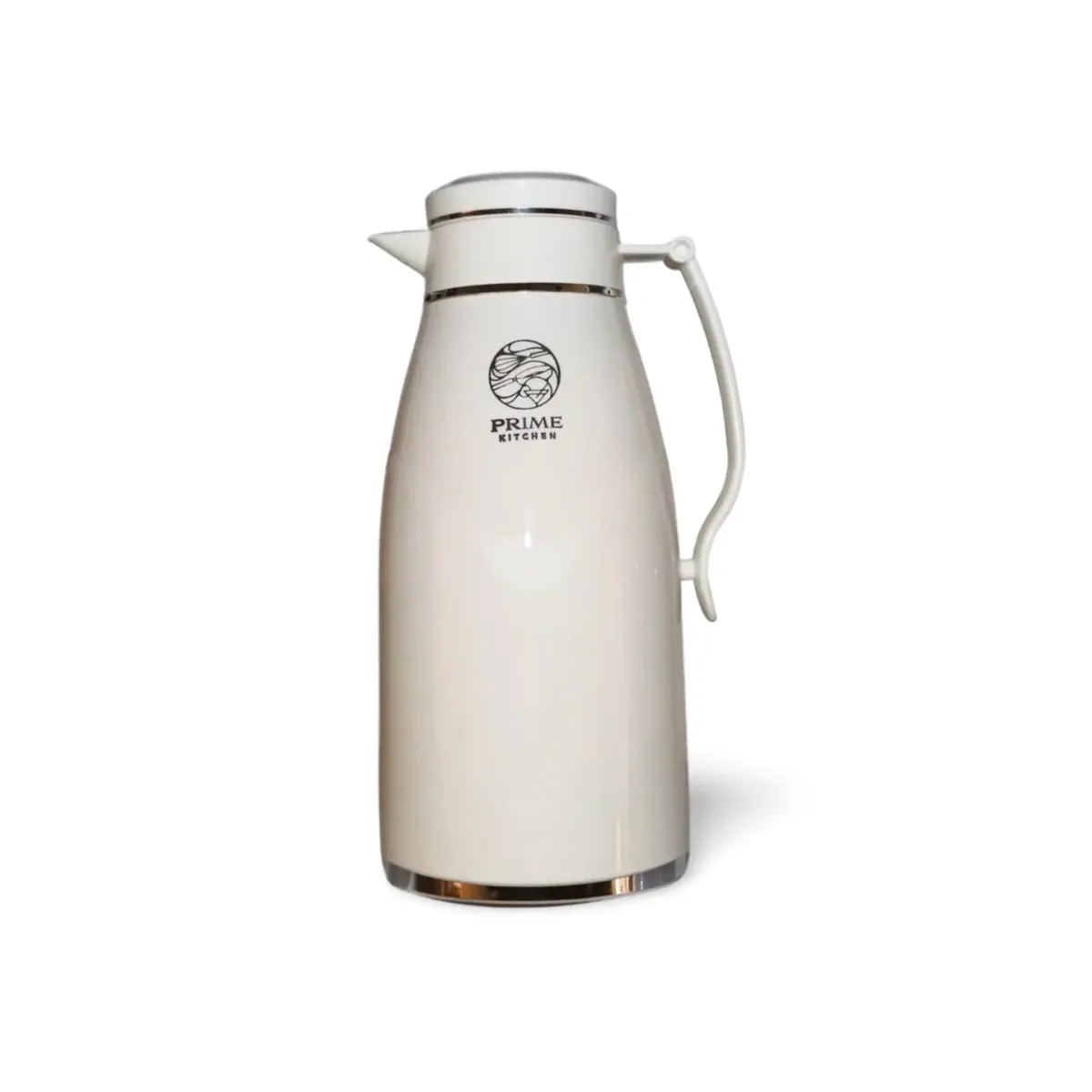 Prime Kitchen Teekanne 2L Thermoskanne Edelstahl Isolierkanne Warmhaltekanne 12h