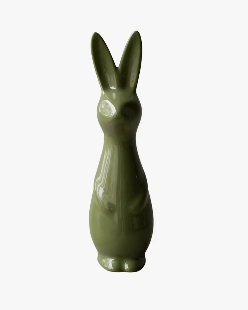 RABBIT large Shiny GREEN