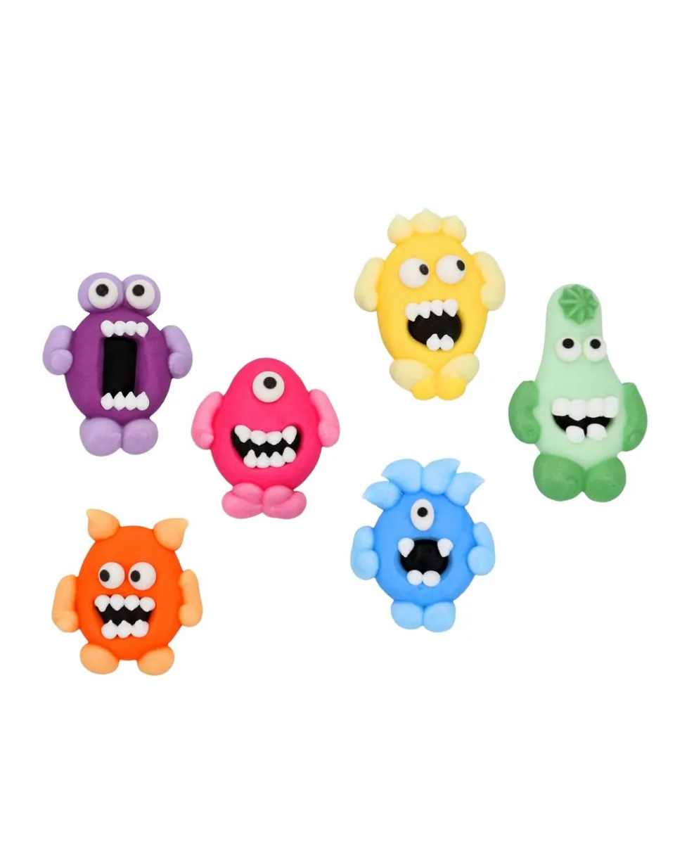 Cake-Masters Monster flach Zucker 6 Stk