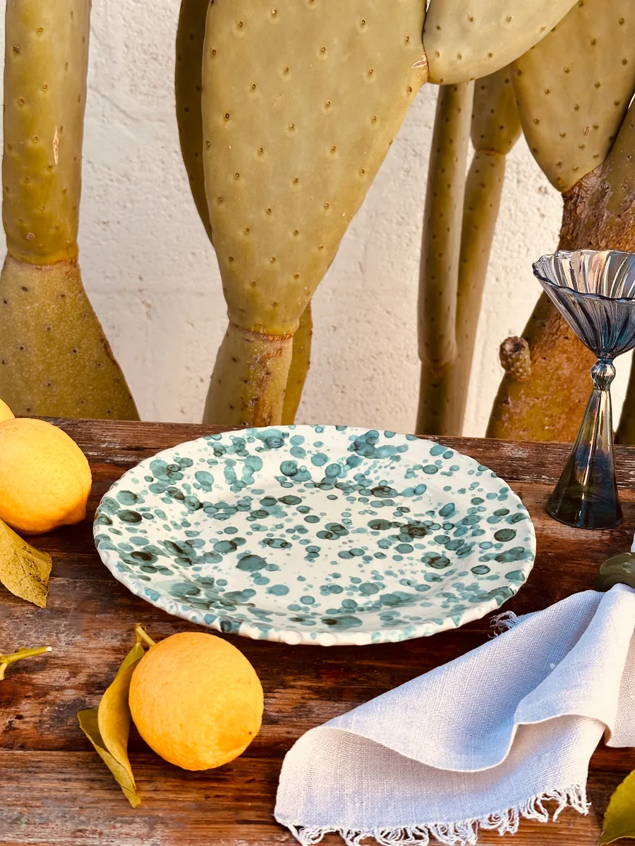 Schizzato Speiseteller "Verde" 27cm