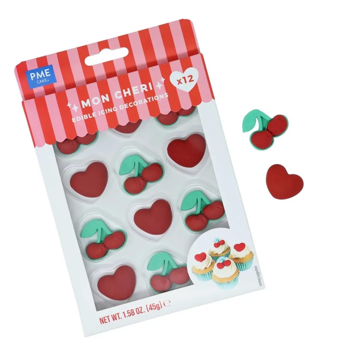 PME Mon Cheri Zuckerdeko 12 Stk