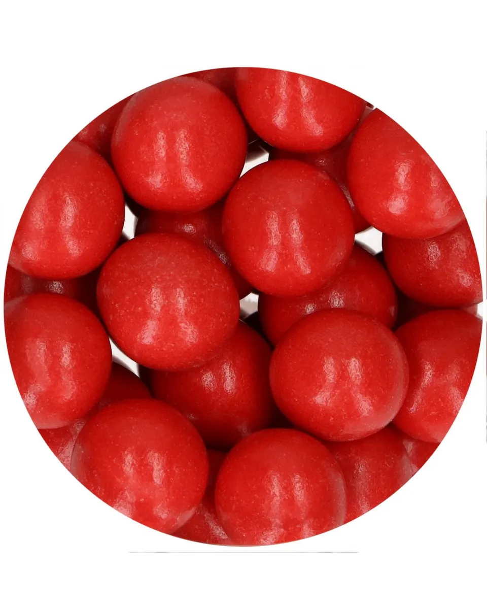 Funcakes Choco Crispy Balls Pearl Red 130 g