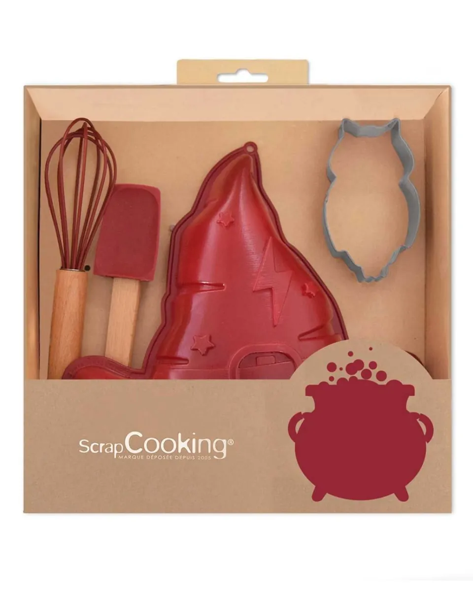 Scrapcooking Silikon Wizard / Hexenhut Backform