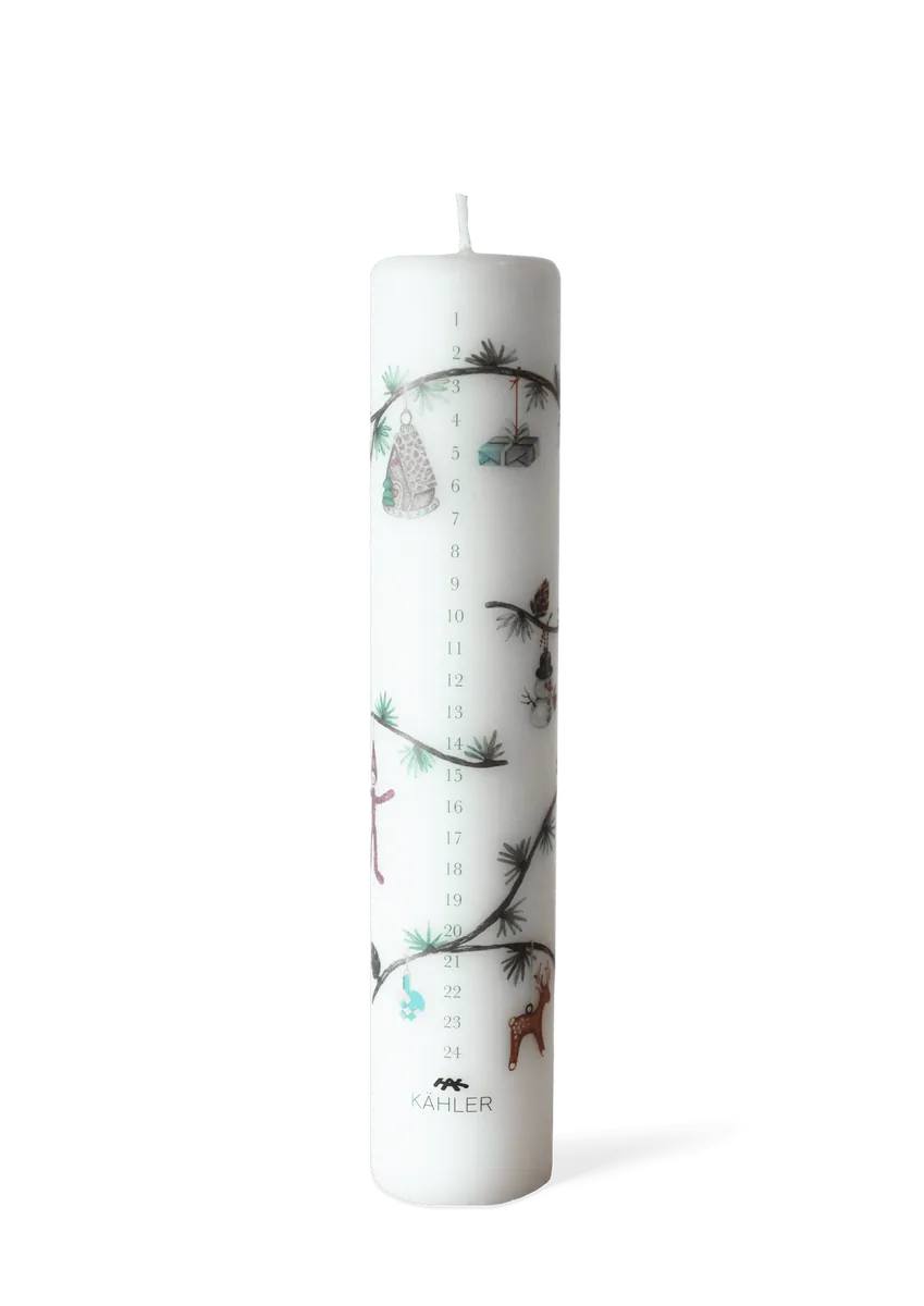 Kalenderkerze 2024 ø 5 cm