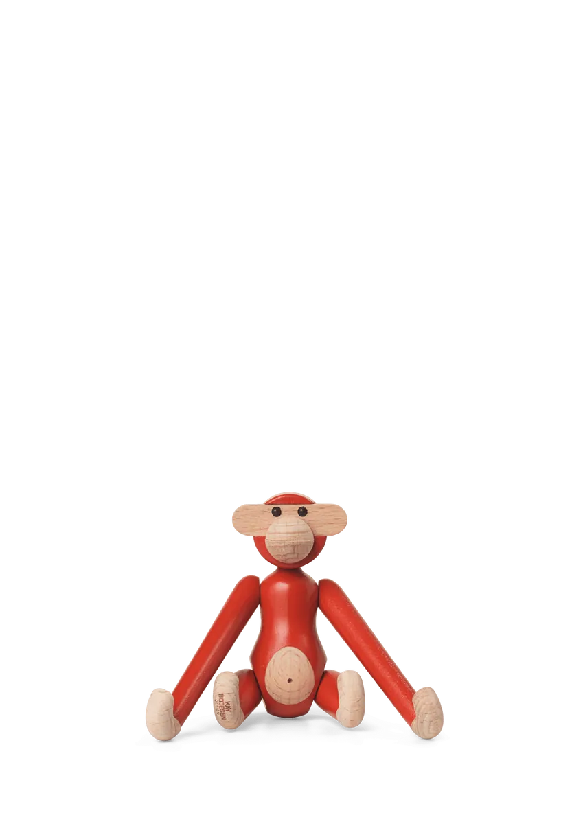 Affe mini, vintage rot