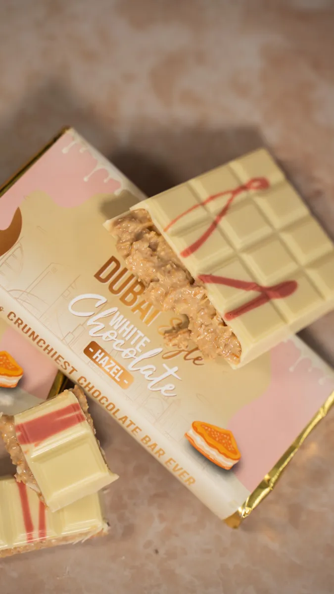 Kikis Dubai Style White Chocolate - HAZEL 🍫