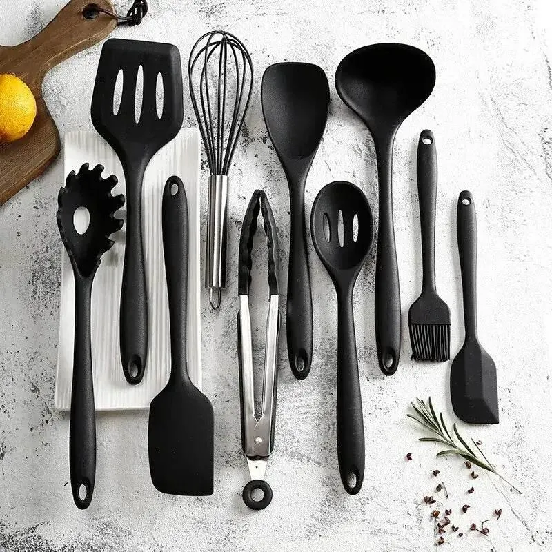 Küchenbesteck-Set - Küchenutensilien | Silikon (10-teilig)