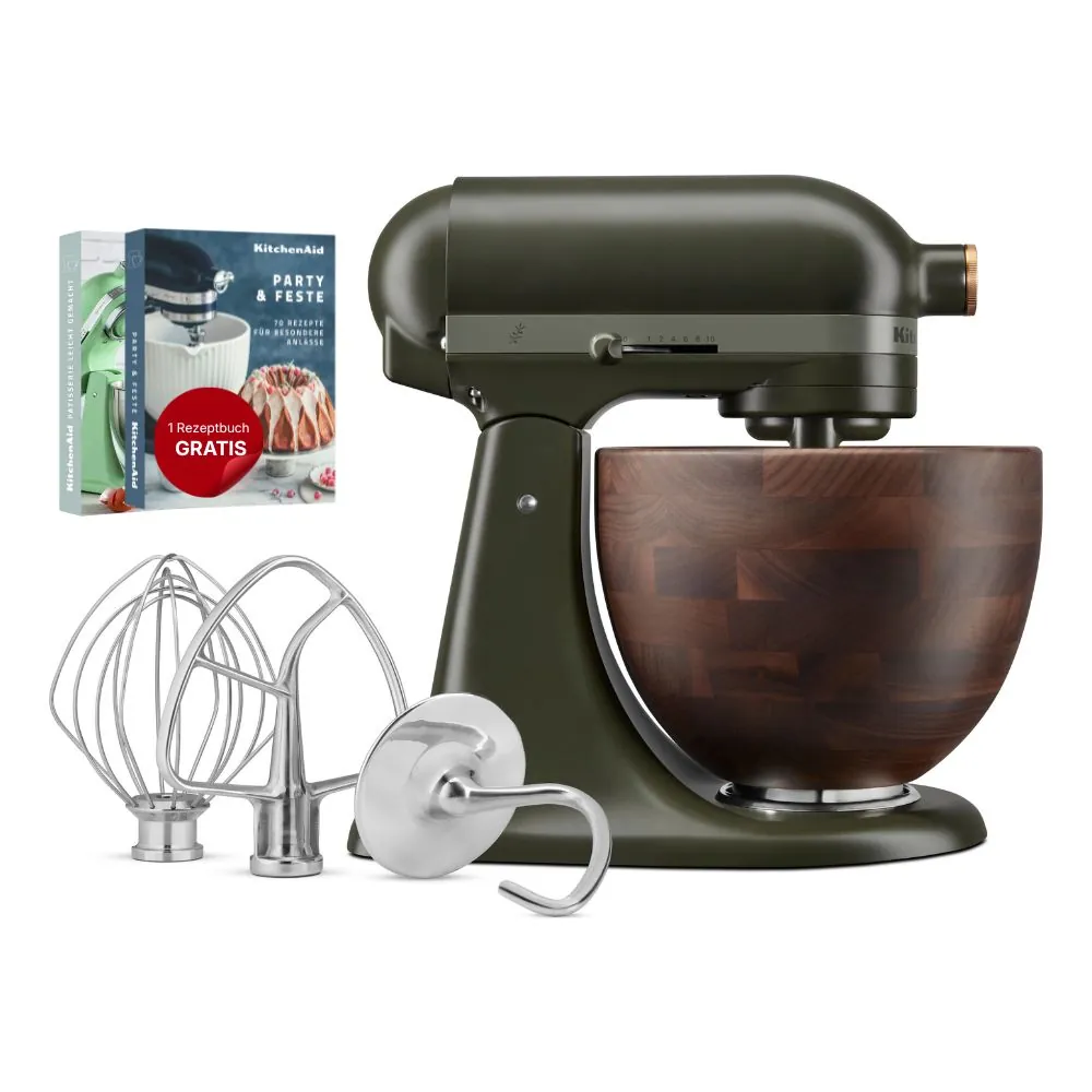 KitchenAid Artisan 4,7 Liter Küchenmaschine 5KSM180WSEEG- Design Edition