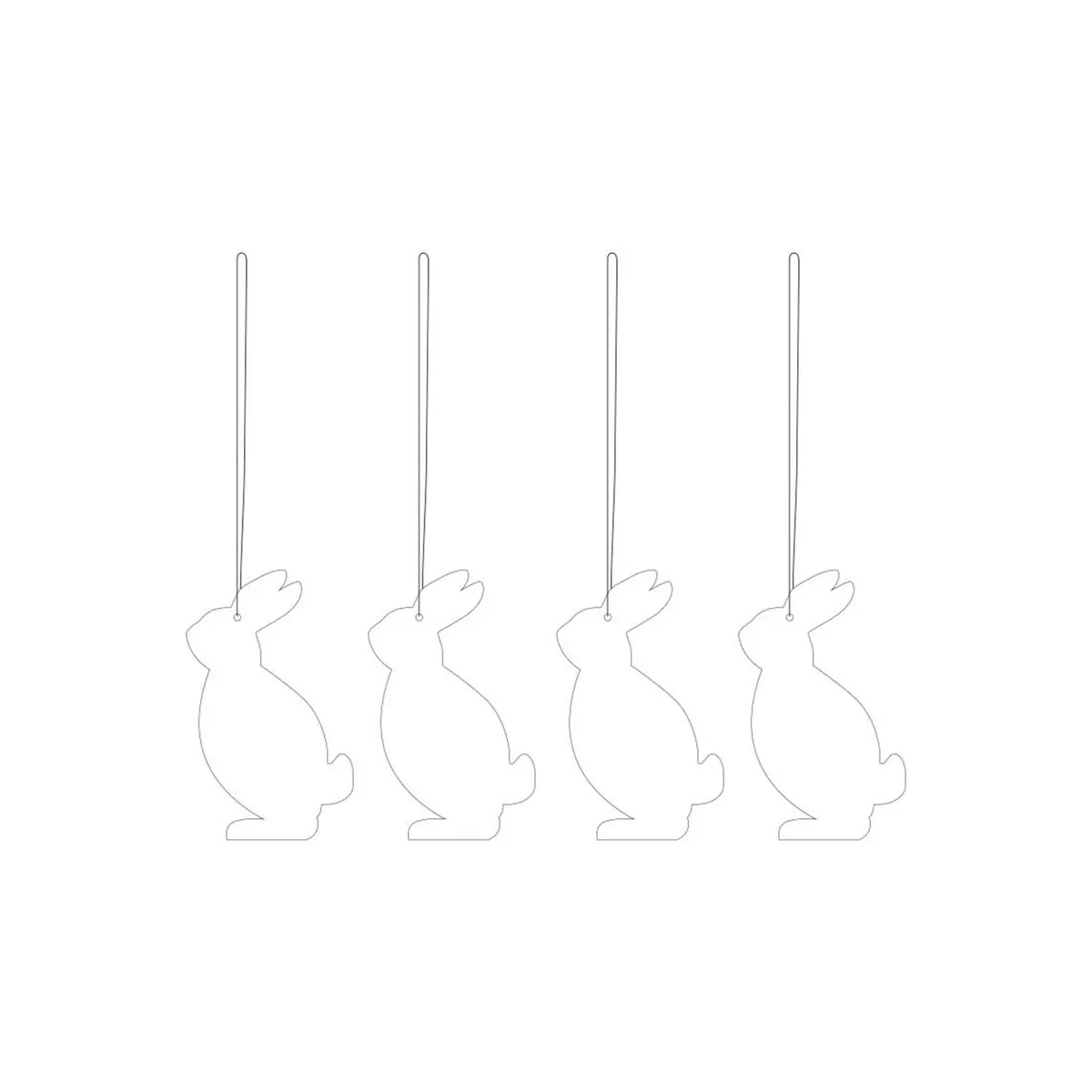 Deco Hase ver. Farben