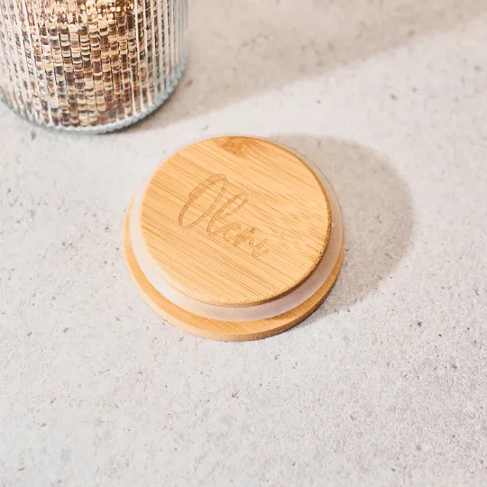 Holzdeckel Mason Jar