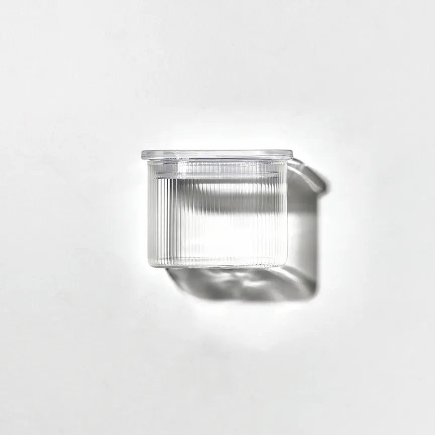 Ripple Vorratsglas Eckig | 0.5 L