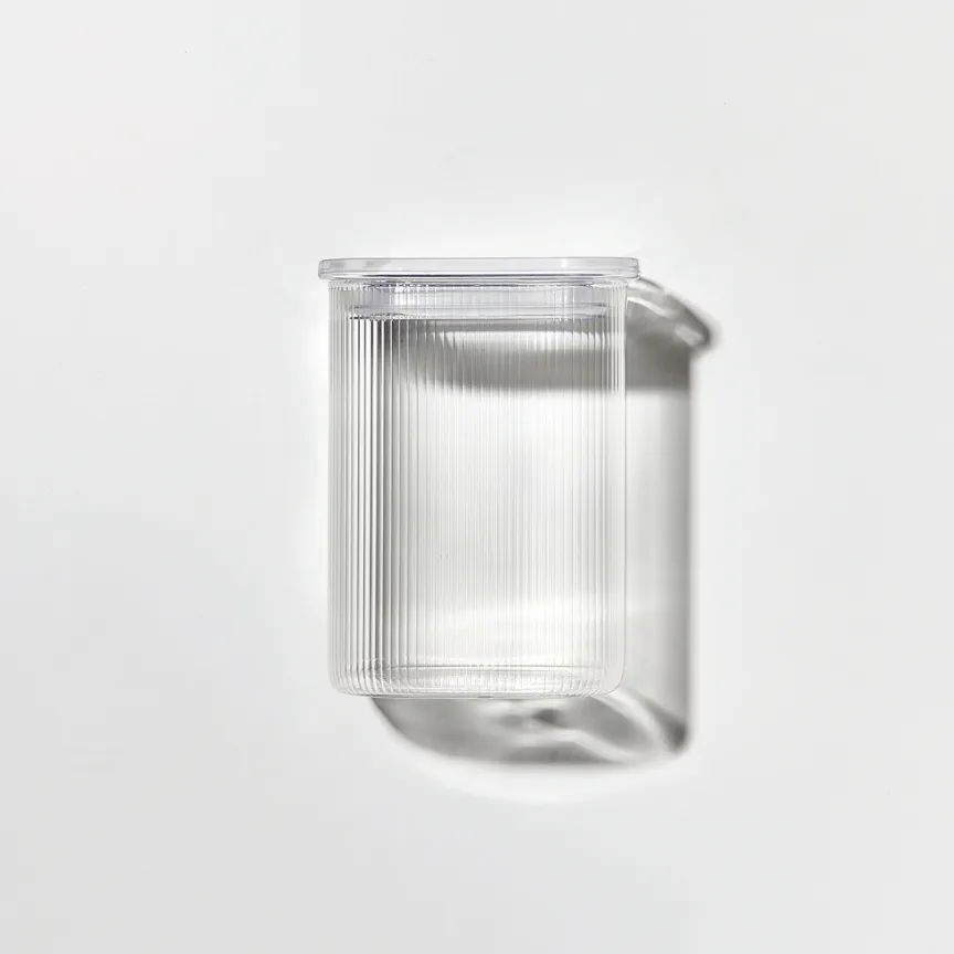 Ripple Vorratsglas Eckig | 1 L
