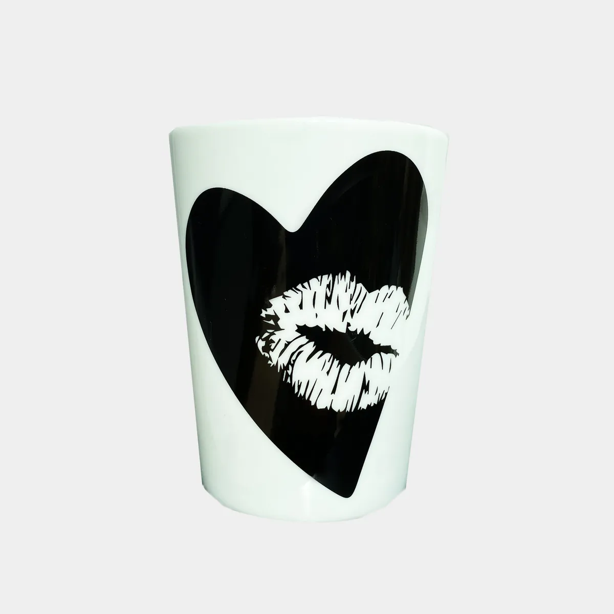 WO Becher, Lovekiss black, 4 Stck