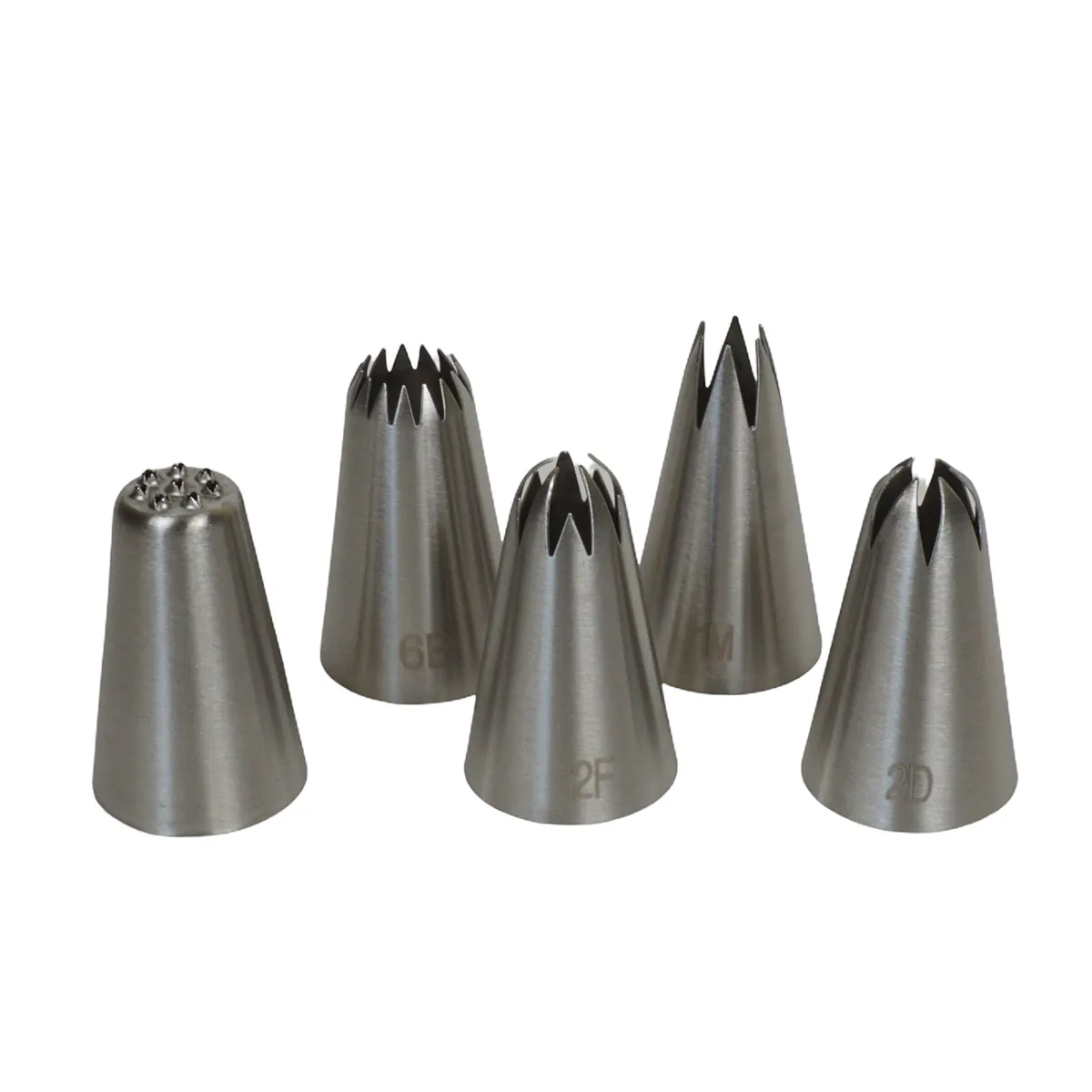 Basic Spritztüllen-Set (5-teilig) – Die Basics in der Tortendekoration Tüllen