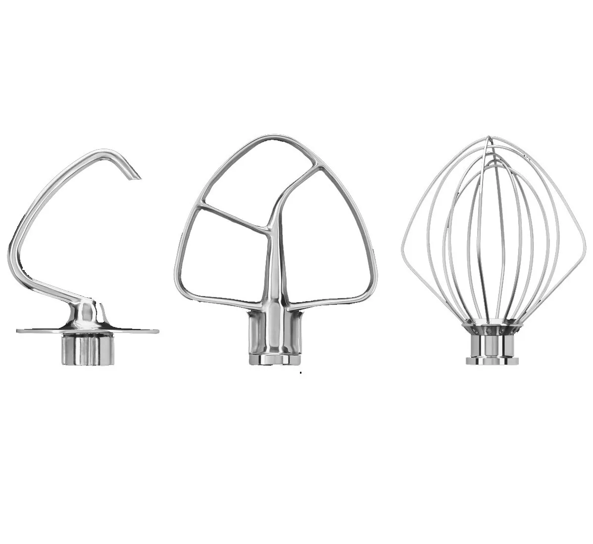KitchenAid 4,8 L Edelstahlwerkzeuge 3er Set 5KSM5TH3PSS