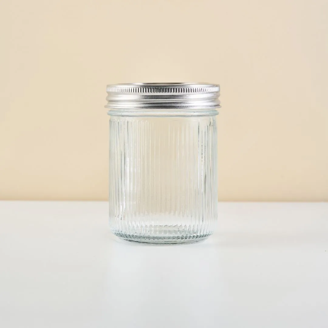 Ripple Mason Jar | Wide | 0.4 L