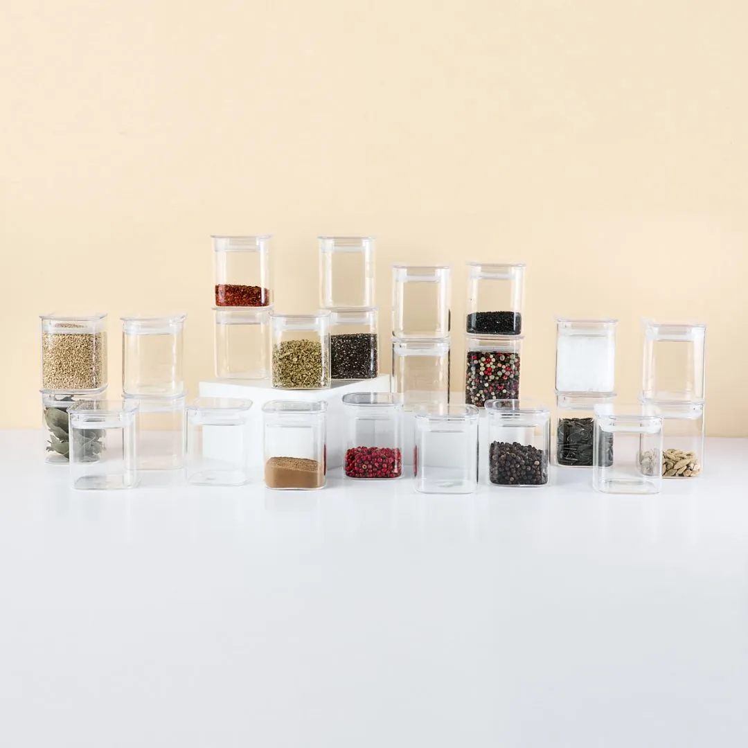 Gewürzschrank Set | Eckig