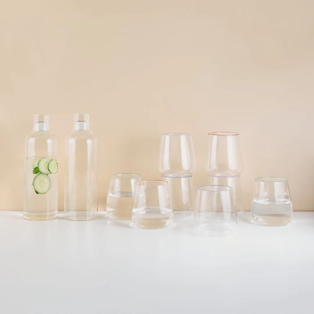 Gläser & Flaschen Set