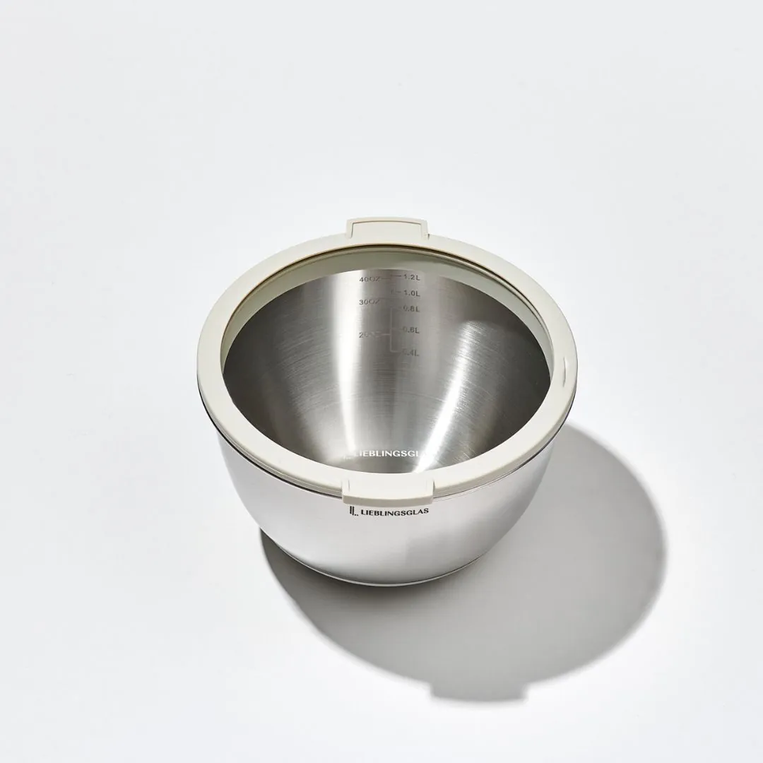 Rührschüssel mit Glasdeckel | S | 1.4 L