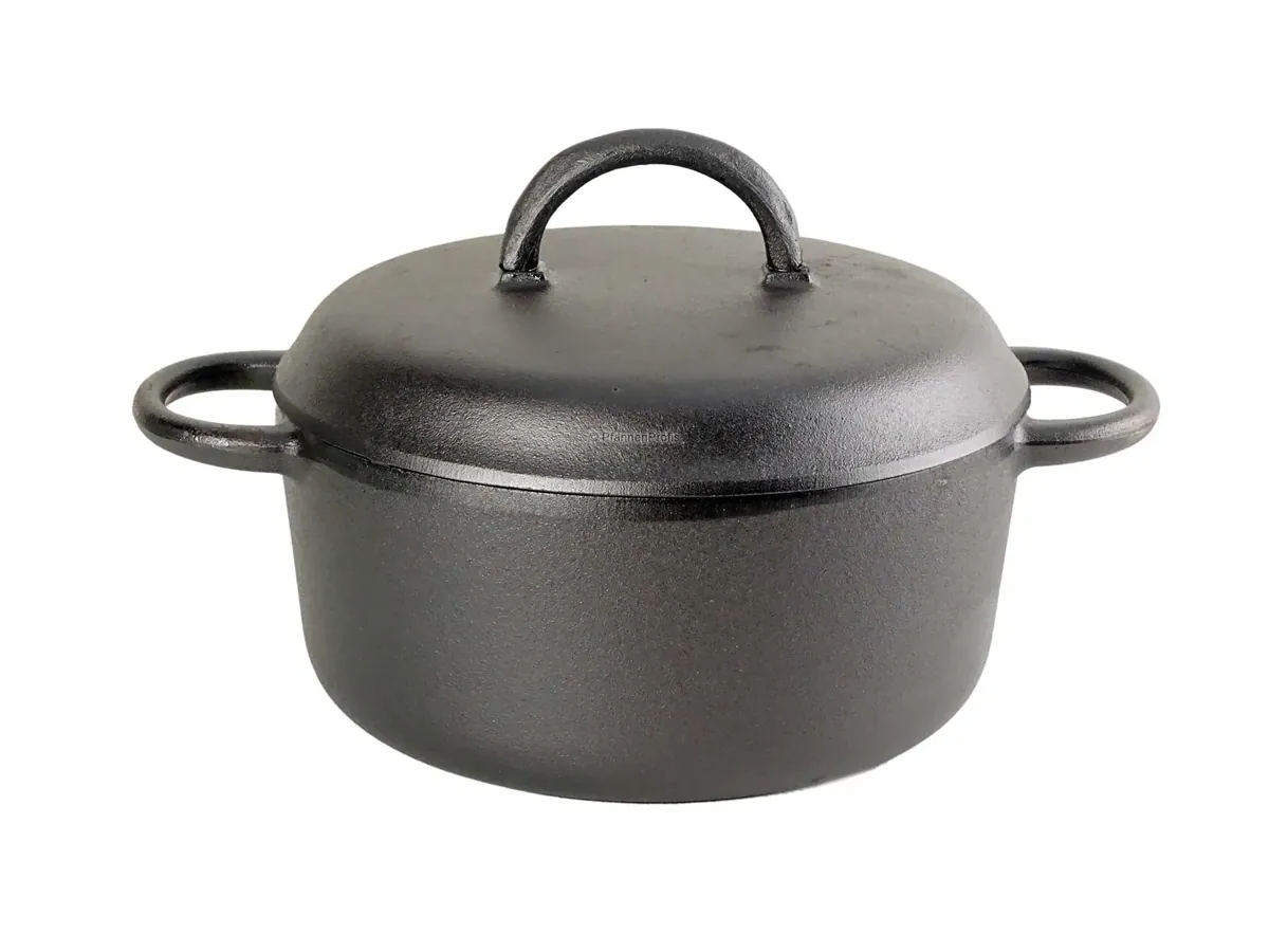 RONNEBY BRUK Gusseisen Topf 4 Liter MAESTRO 24 cm, schon eingebrannt