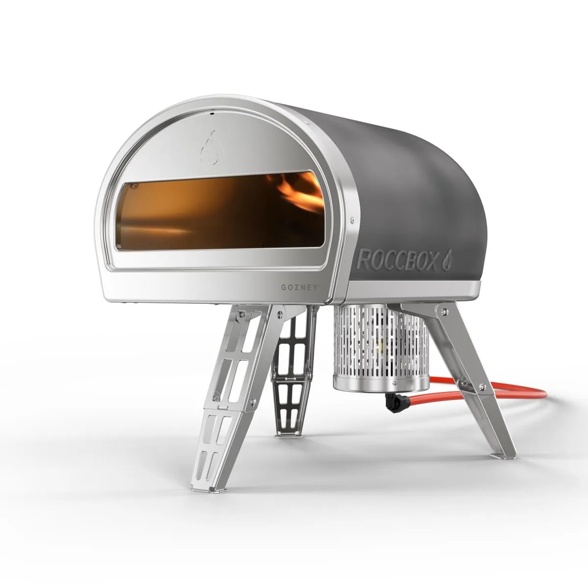 Gozney Roccbox Pizzaofen mit Abdeckhaube
