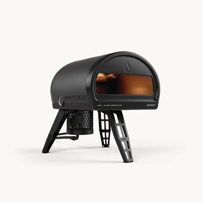 Gozney - Roccbox Off-Black Tom Gozney-Signature Edition, schwarz