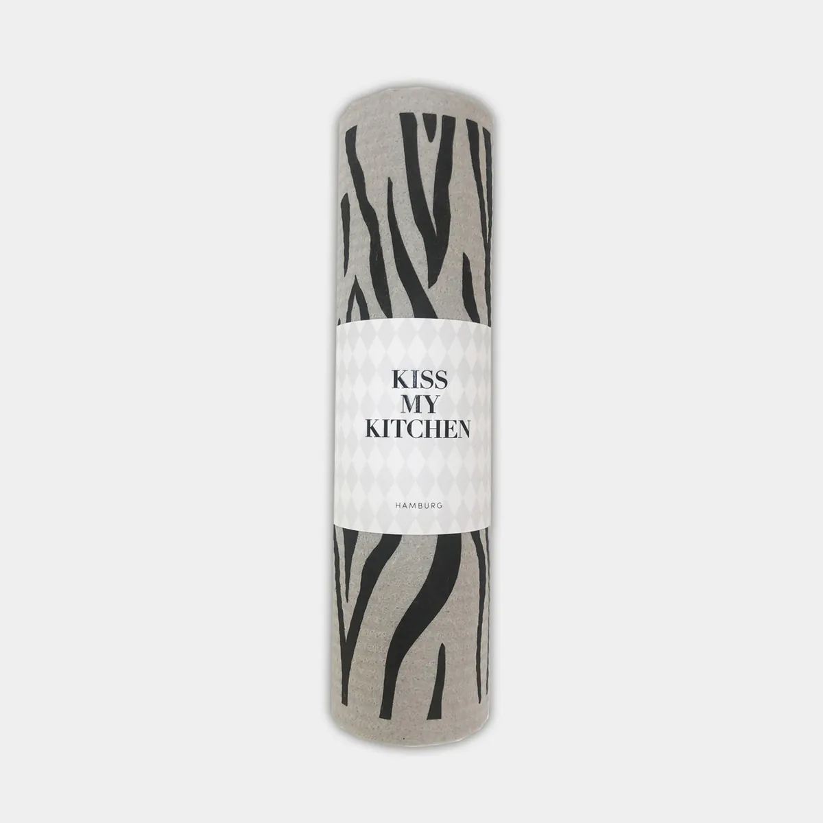 WO Schwammtuch-Rolle, Wild grey black, 4 Stck.