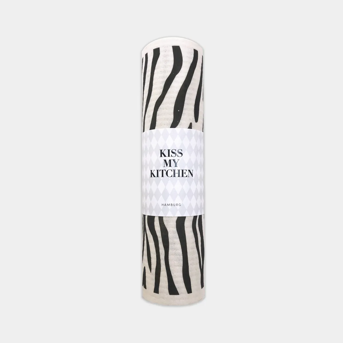 WO Schwammtuch-Rolle, Wild white black, 4 Stck.