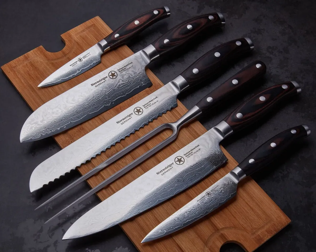 Sternsteiger | Damastmesser 7er-Set