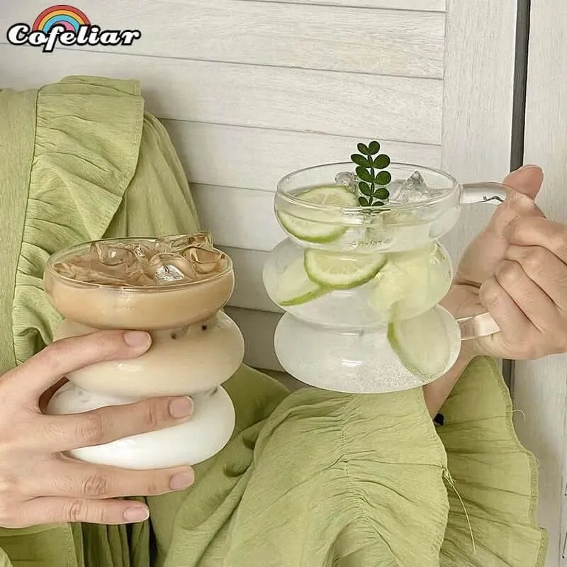 COFELIAR Trinkglas DONUT (verschiedene Varianten und Größen)