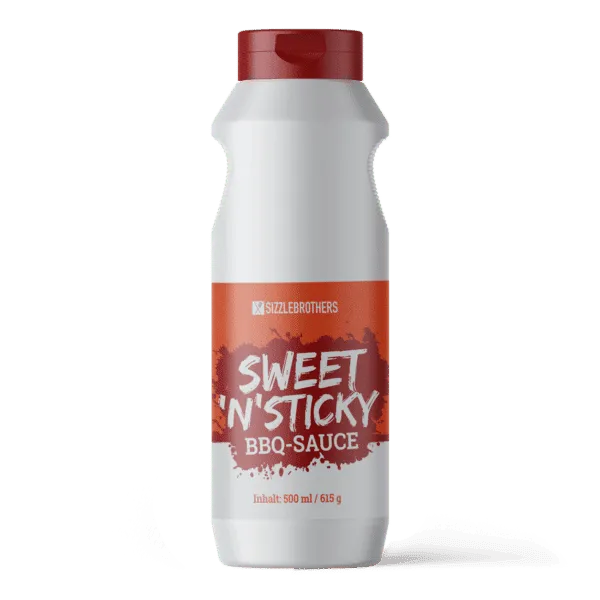 SIZZLEBROTHERS Sweet’n’Sticky BBQ Sauce 500ml Flasche