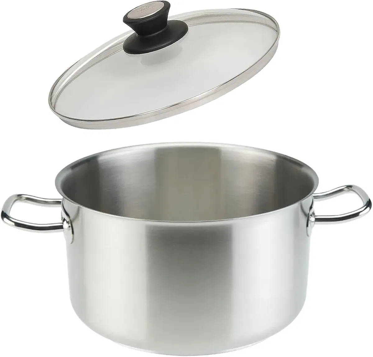Profi Edelstahl Fleischtopf incl. Deckel (Ø16-50cm)