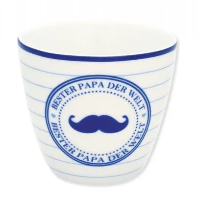 Latte Cup PAPA BLUE