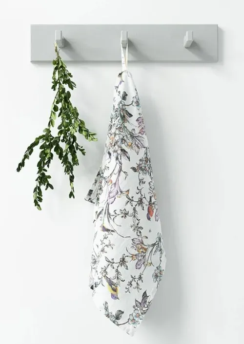 Linen Tales Geschirrtuch, 100% Leinen, gemustert, verschiedene Farben und Designs