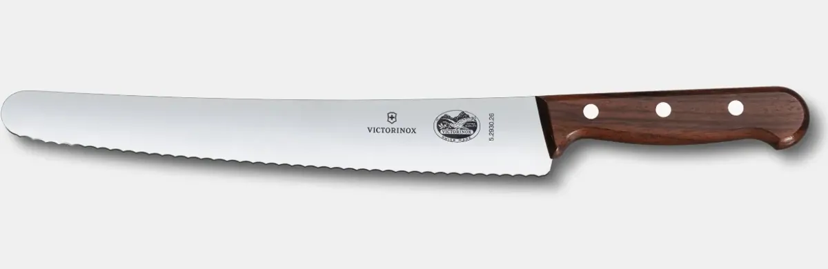 Victorinox Konditorsäge / Brotmesser, modifiziertes Ahornholz, 37 cm