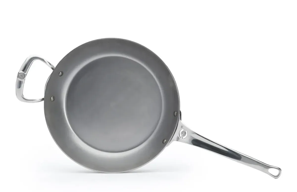 de Buyer Bratpfanne mit Gegengriff, Mineral B Pro, Ø 32 cm