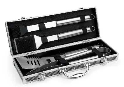 Grillkoffer, 4-teilig