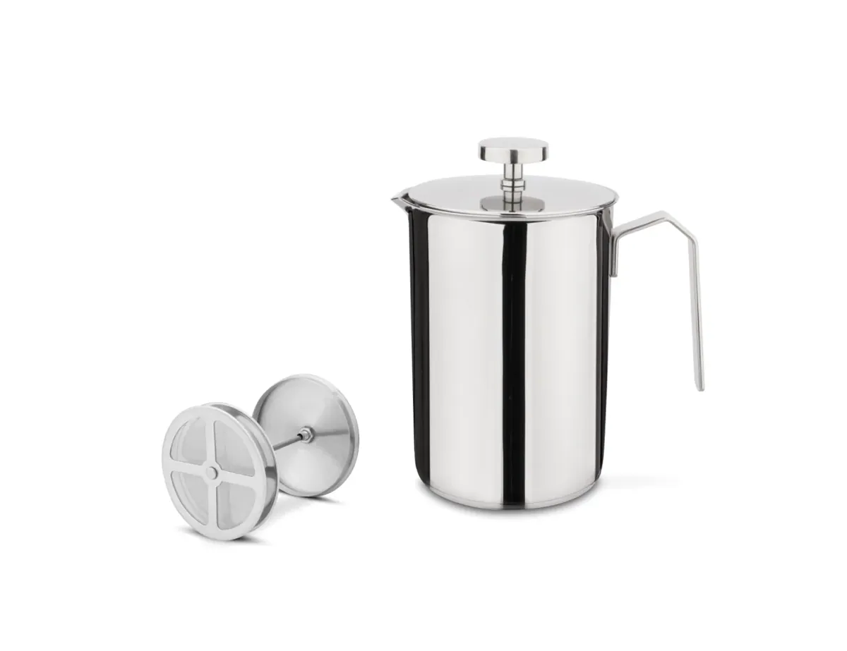 Milchaufschäumer, Edelstahl, 1000 mL