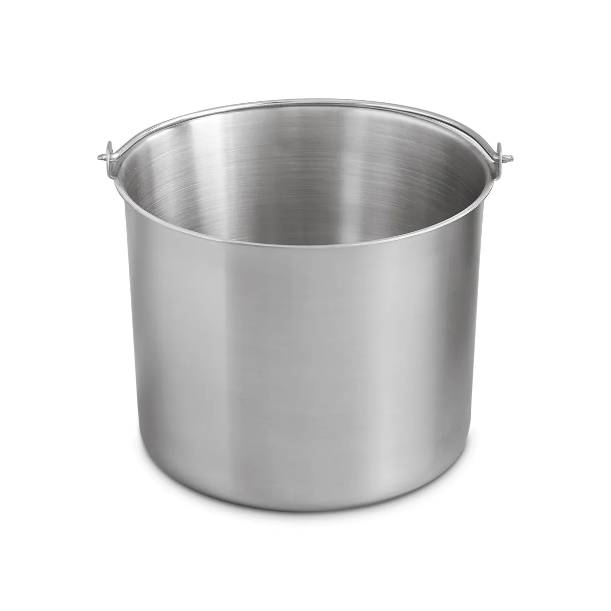 Edelstahl Eisbehälter 2,0 Liter für Eismaschine Elisa - Silber