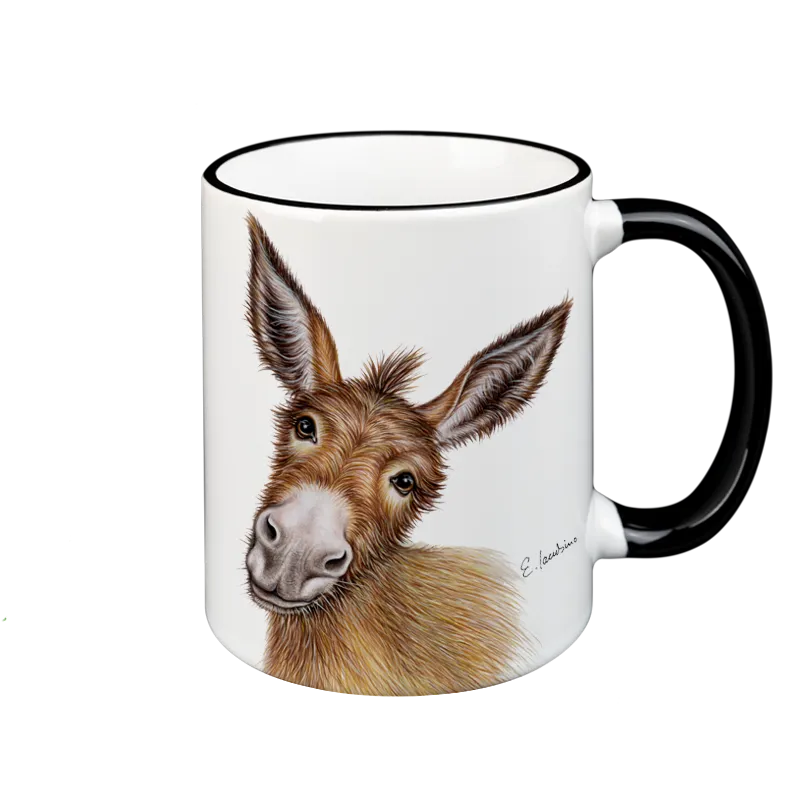 Schwarzwald Tasse mit Tiermotiv,