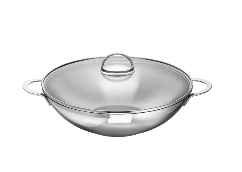 -Josef Schulte-Ufer- "Wave" Wok mit Ablagegitter, 32 cm, ca. 5,00l