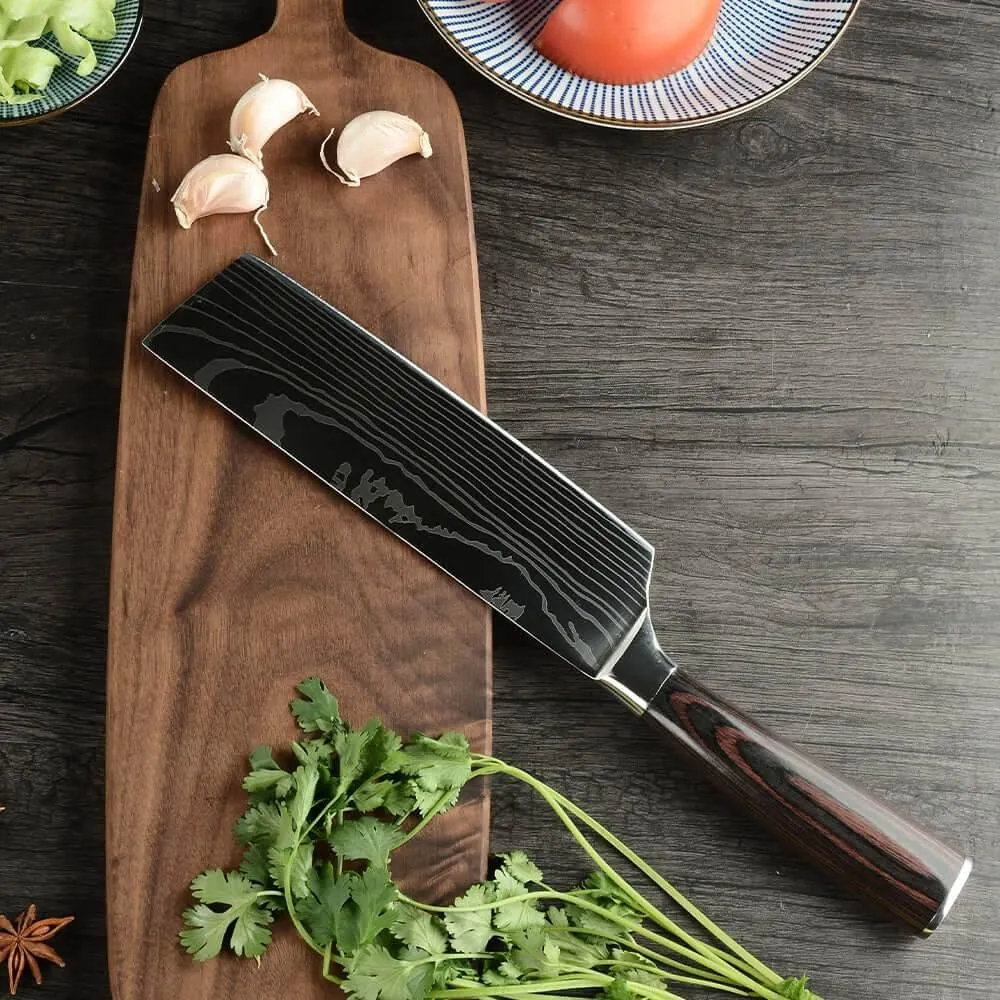 Wunderschönes Universal Küchenmesser - Schälmesser, Hackmesser