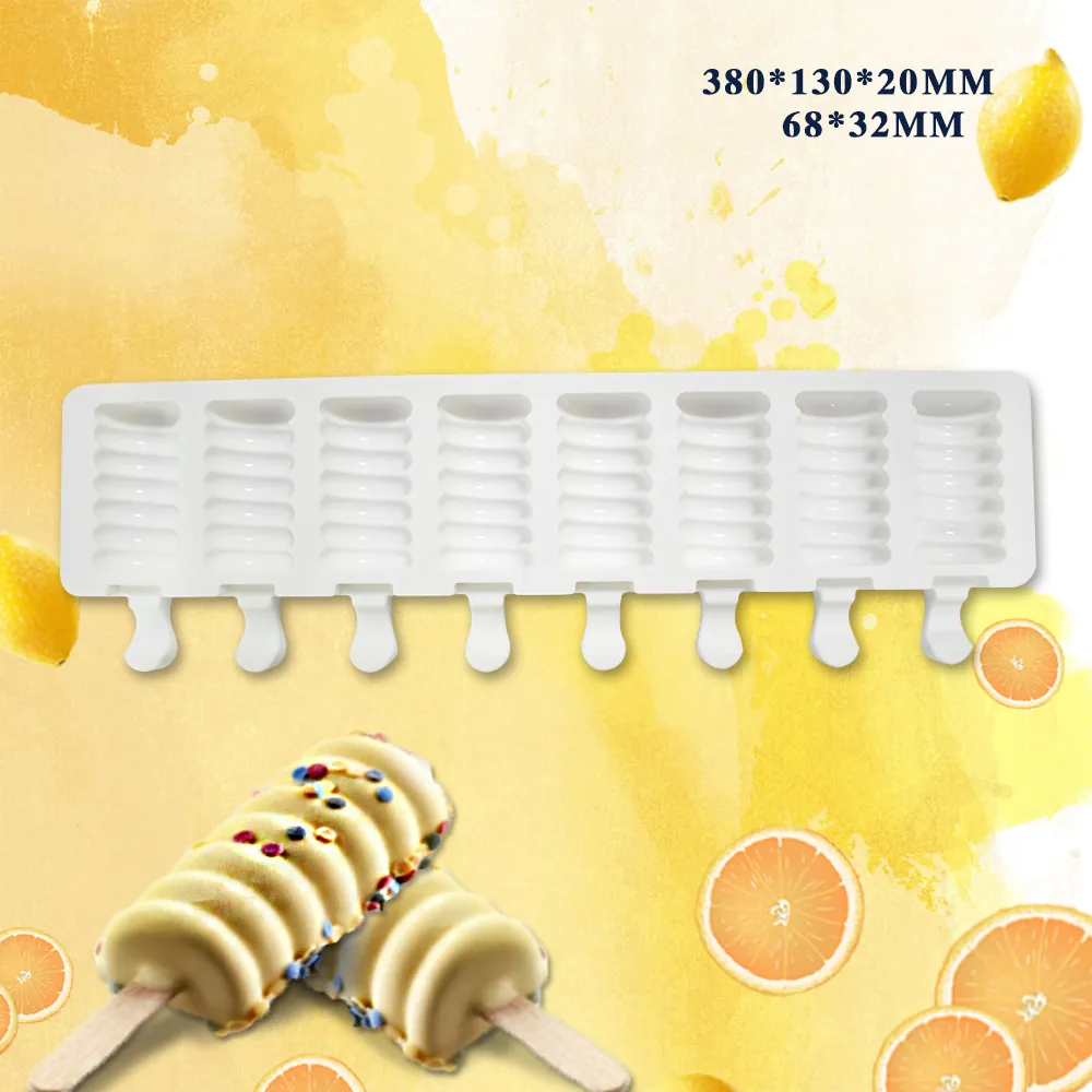 Cakesicle Form "Gedrehte Locke 8er"