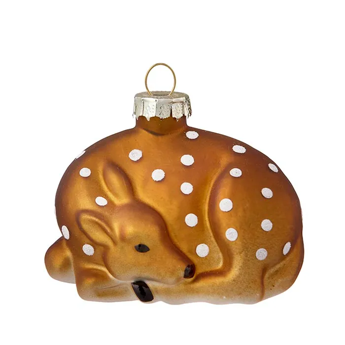 Xmas Ornament Bambi Espresso