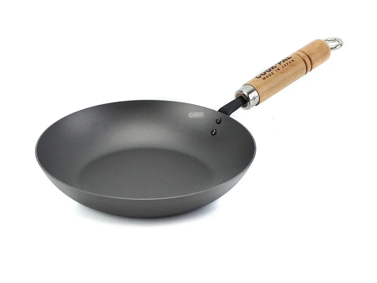 YOSHIKAWA Eisenpfanne REN 20 cm Carbonstahl Bratpfanne aus Japan