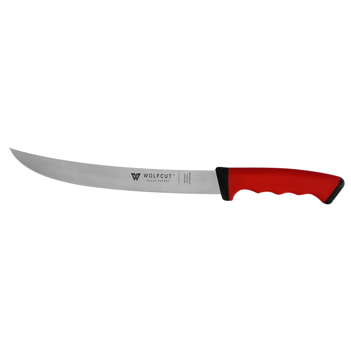 WOLFCUT SoftGrip RED-Serie - Zerlegemesser 26 cm Klinge