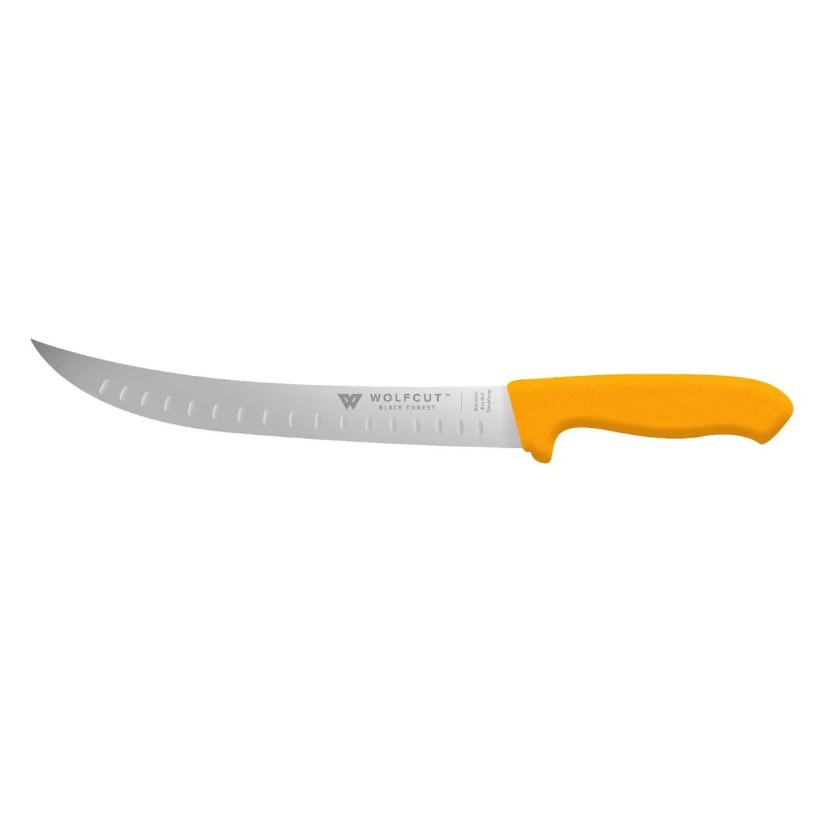WOLFCUT Gold Serie - Zerlegemesser mit Kullenschliff 26 cm Klinge